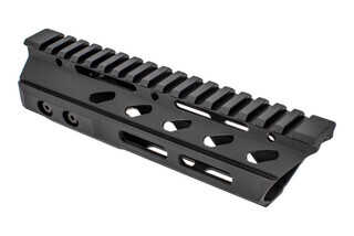 The Phase 5 Tactical lo-pro slope nose m-lok handguard 7.5 is machined out of aluminum